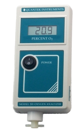 Model 201 Portable oxygen analyzer